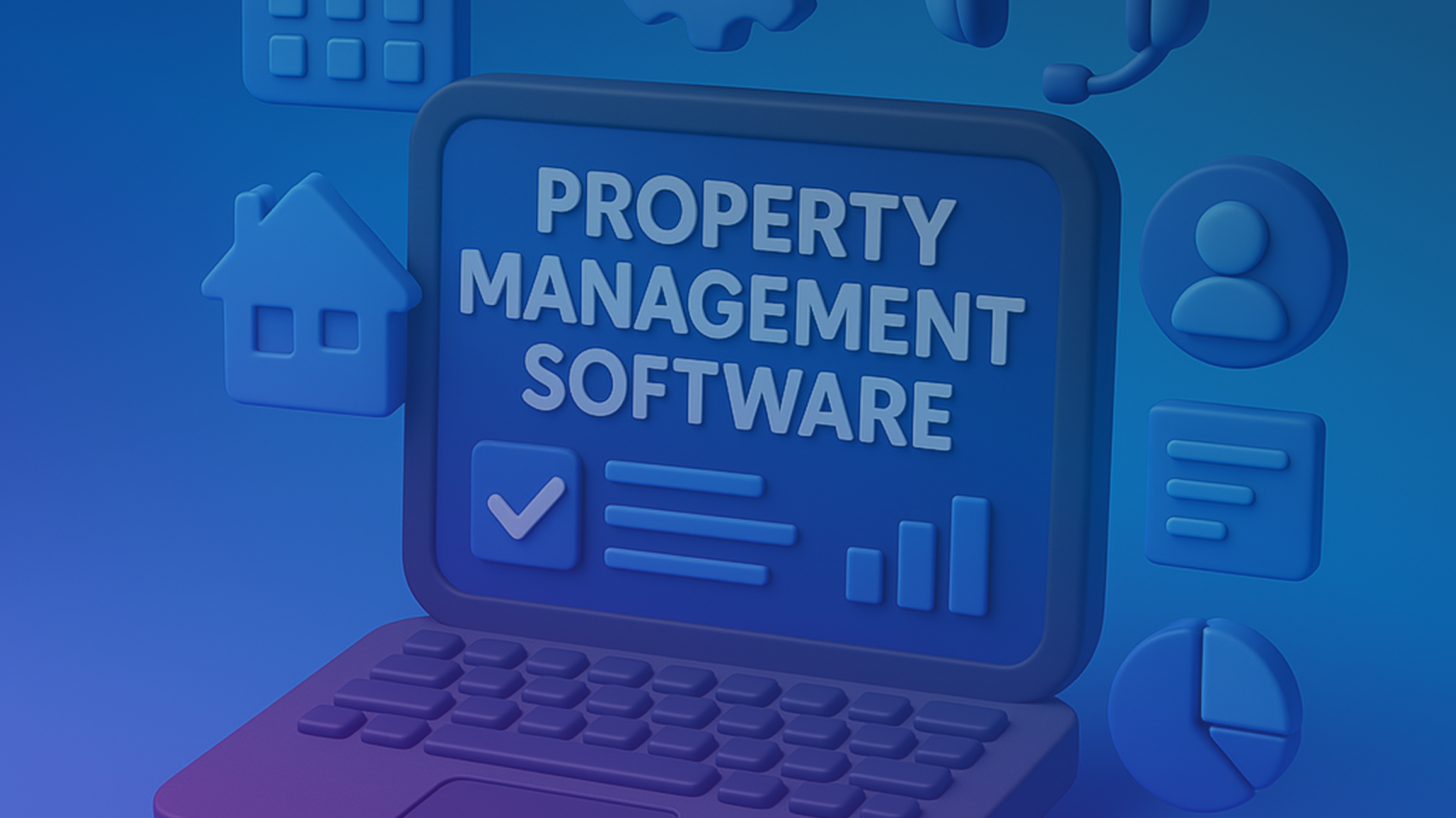 property management software image of laptop
